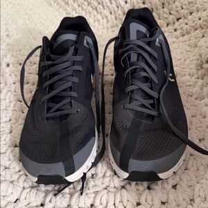 Woman Black and Gray Performance Running Shoes